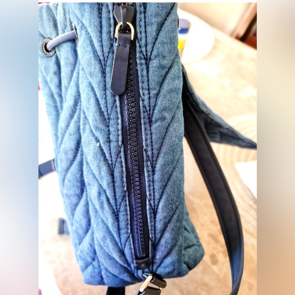 Kate Spade Ellie Large Flap Backpack in Nightshade - Picture 6 of 8